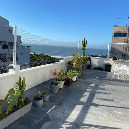 Apartmán Cobertura Com Area Externa Com Vista Para O Mar Na Melhor Praia Do Guaruja Tombo Exteriér fotografie