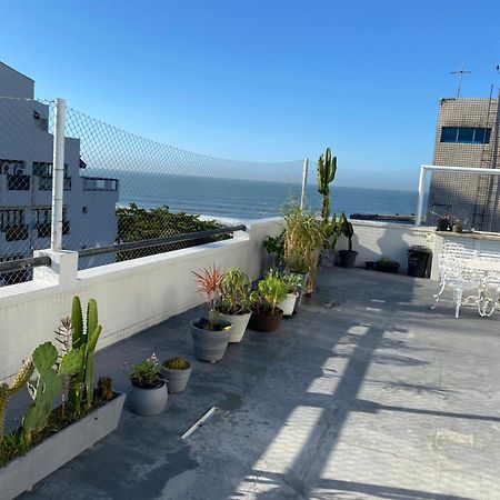 Cobertura Com Area Externa Com Vista Para O Mar Na Melhor Praia Do Guaruja Tombo Exteriér fotografie