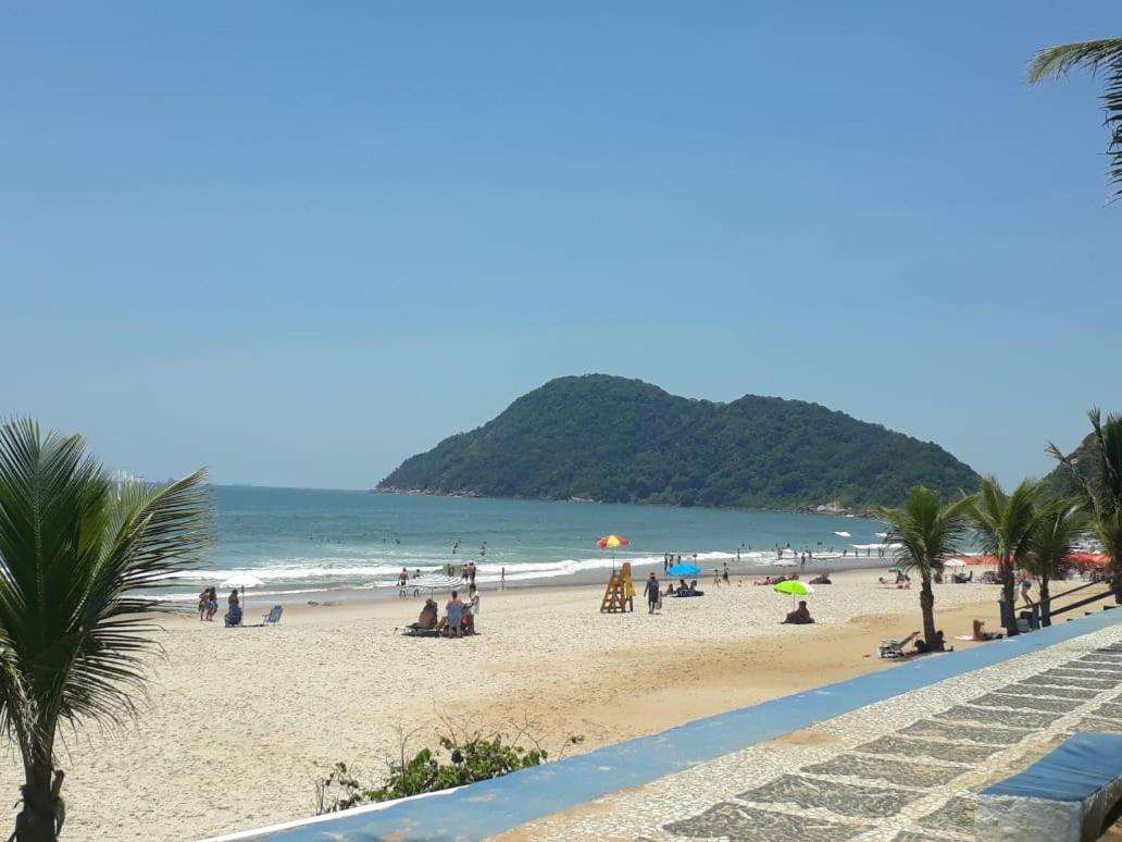 Apartmán Cobertura Com Area Externa Com Vista Para O Mar Na Melhor Praia Do Guaruja Tombo Exteriér fotografie