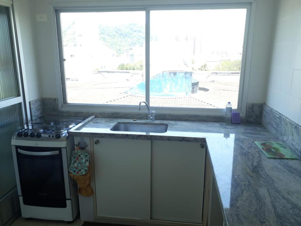 Apartmán Cobertura Com Area Externa Com Vista Para O Mar Na Melhor Praia Do Guaruja Tombo Exteriér fotografie